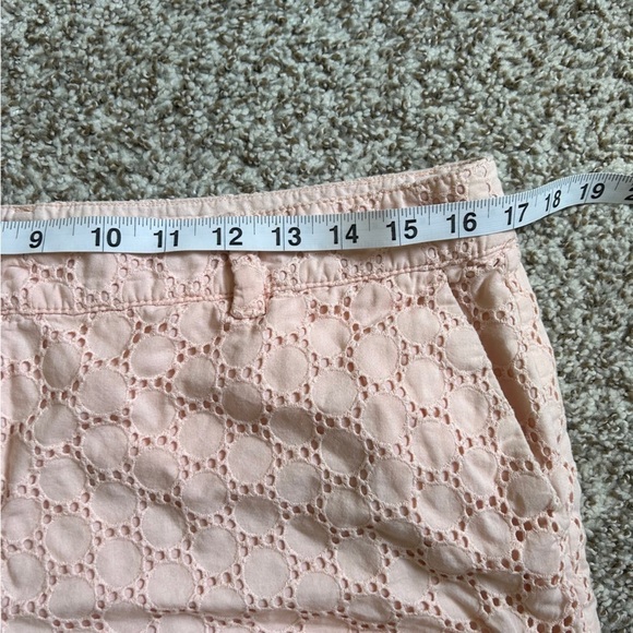 🦋 LOFT Pink Peach 6 Inch Shorts Summer Spring Casual 10 Pastel - Picture 5 of 7
